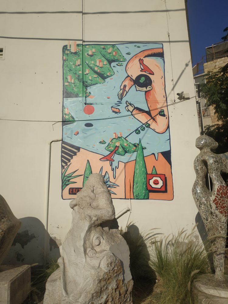 גרפיטי חדש בחיפה (צילום: איליה שנקרבלז)