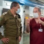 סגן הרמטכ"ל ומנהל בי"ח רמב"ם (צילום: דובר צה"ל)