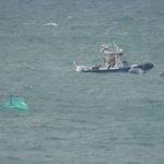 גולשי עפיפון – קייטסרפינג – מחולצים מול חופי בת גלים על ידי השיטור הימי (צילום: שומרי הים – בת גלים)