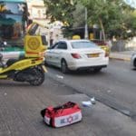 תאונת אוטובוס (צילום: צילום: ישי לוי תיעוד מבצעי מד"א)