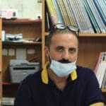דב, בעל חנות כלי כתיבה (צילום: עומר מוזר)