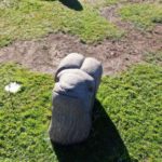 בזלטון – גן פסלי ענק מאבן בזלת  – קיבוץ עין כרמל (צילום: מרום בן-אריה)