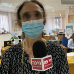 ד"ר רחל דהן • אירוע המתחסן החמישים אלף במבצע חיסוני הקורונה בכללית מחוז חיפה וגליל מערבי  (צילום: ירון כרמי)