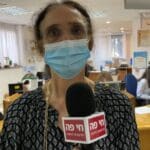 ד"ר רחל דהן • אירוע המתחסן החמישים אלף במבצע חיסוני הקורונה בכללית מחוז חיפה וגליל מערבי  (צילום: ירון כרמי)