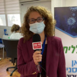 ד"ר לילך צולר • אירוע המתחסן החמישים אלף במבצע חיסוני הקורונה בכללית מחוז חיפה וגליל מערבי  (צילום: ירון כרמי)