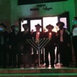 הדלקת חנוכיה בעיריית חיפה – חב"ד מאירים את חיפה בחנוכה (צילום: חב"ד חיפה)
