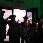 הדלקת חנוכיה בעיריית חיפה – חב"ד מאירים את חיפה בחנוכה (צילום: חב"ד חיפה)