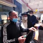 הדלקת חנוכיה בקריית אליעזר – חב"ד מאירים את חיפה בחנוכה (צילום: חב"ד חיפה)