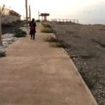 שביל הליכה ושביל אופניים – טיילת חולדה בחיפה (צילום: ירון כרמי)
