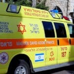 אמבולנס של מד"א (צילום: אדיר יזירף)