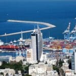 נמל חיפה וקריית הממשלה – מבט מהכרמל – חיפה (צילום: יעל הורוביץ)