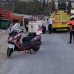 תאונת עבודה ברמות ספיר (צילום: איחוד הצלה)