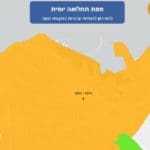 חיפה כתומה על פי מדד רמזור הקורונה (פיקוד העורף)