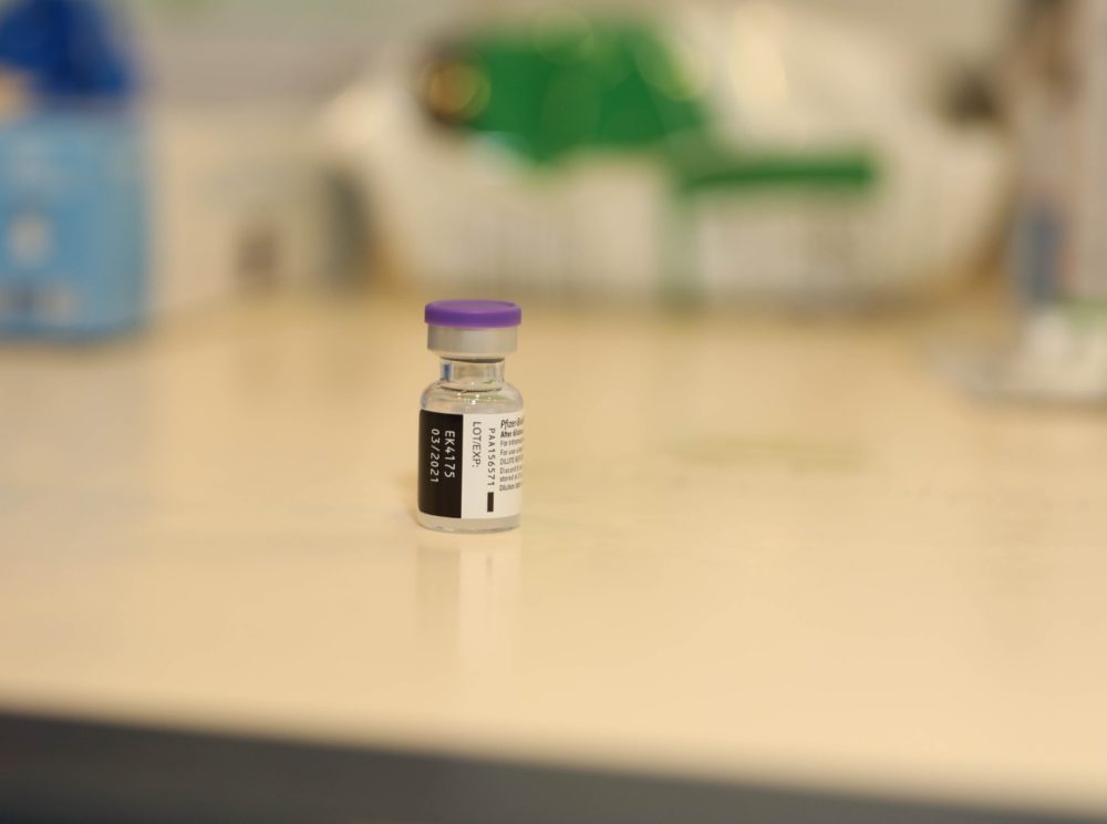 חיסון נגד קורונה (צילום: דוברות רמב"ם)