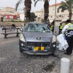 אשה נהרגה בתאונת דרכים ברחוב נתנזון בחיפה (צילום: כבאות והצלה)