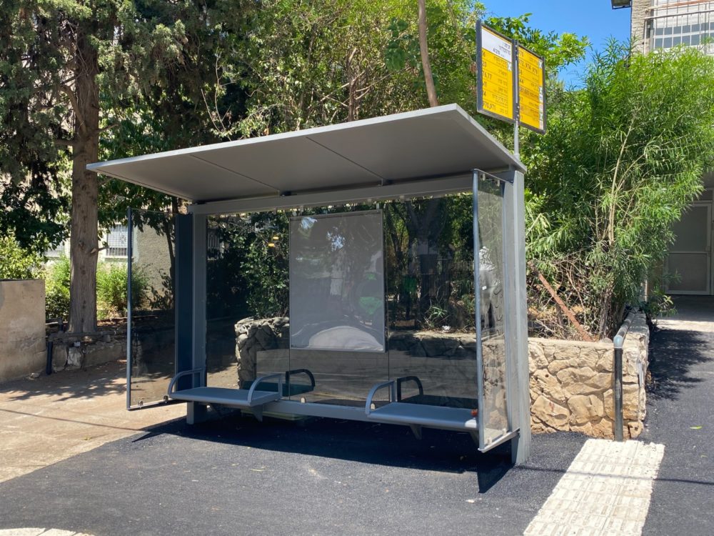 תחנת האוטובוס חדשה בחיפה (צילום: ראובן כהן, דוברות עיריית חיפה)