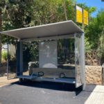 תחנת האוטובוס חדשה בחיפה (צילום: ראובן כהן, דוברות עיריית חיפה)