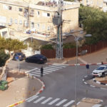 פיצוץ בשנאי של חברת החשמל ננווה דוד בחיפה והפסקת חשמל (צילום: דודי מיבלום)