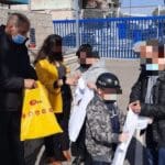 יום חוויות בתחנת משטרת חיפה לילדים המאושרים (צילום: דוברות המשטרה)