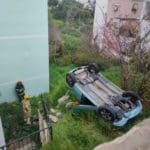 haipoc news of haifa up side down car 140321 (3)