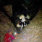 20 בנות אבדו במצוקי נחל יגור בקור, ללא ביגוד חם ופנסים (צילום: יח' החילוץ גליל כרמל)