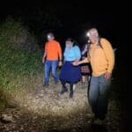 20 בנות אבדו במצוקי נחל יגור בקור, ללא ביגוד חם ופנסים (צילום: יח' החילוץ גליל כרמל)