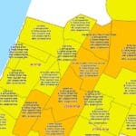 קריית ביאליק, קריית מוצקין, קריית חיים – תחלואה בקורונה בחיפה והסביבה – מיפוי של חברת POINTS ליום 4/4/21