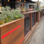 פרקלט הוצב על ידי עיריית חיפה בשוק תלפיות – רחוב סירקין (צילום: ירון כרמי)