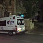 זיידת זק"א בזירה בחיפה (צילום: אהרן ברוך לייבוביץ)