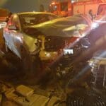 חילוץ לכודים בתאונת דרכים (צילום: כבאות והצלה)