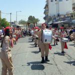 תהלוכת "יום ראשון של הדקלים" – שאנין" של הנוצרים האורתודוקסים בחיפה (צילום: חנא נחאס)