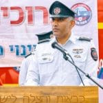 רב טפסר דדי שמחי, נושא דברים (צילום: כבאות והצלה)