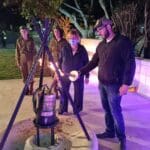הטקס המרכזי בחיפה • ערב יום הזיכרון לחללי מערכות ישראל ולנפגעי פעולות האיבה – גן הזיכרון (צילום: יוסף הירש)