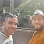 שי פריזנר ואורי בנאים (צילום עצמי)