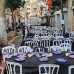 הכנות לארוחת איפטאר בואדי ניסנאס (צילום: המרכז הקהילתי אחווה)