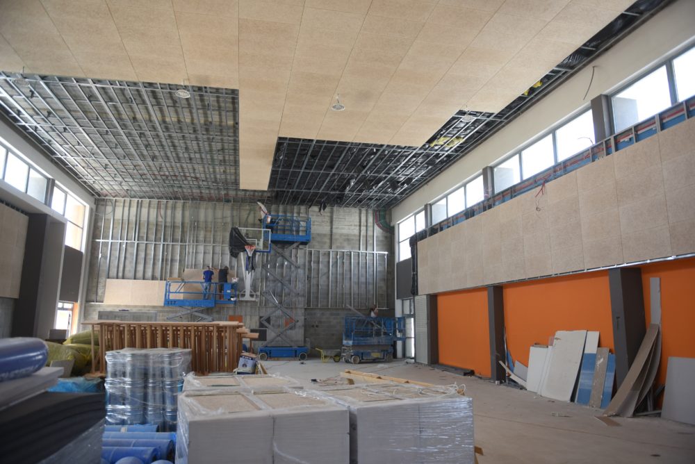 עיריית קרית אתא מקימה אולם ספורט חדש בביה"ס נועם (צילום: עיריית קרית אתא)