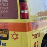 אמבולנס – ניידת טיפול נמרץ של מד"א (צילום: ירון כרמי)
