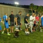 אחווה ואדי ניסנס מול הכוח בת גלים במשחק ידידות מרגש בחיפה (צילום: וואן שאט)