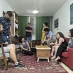 מפגש הורים מגן נחליאלי בקרית שפרינצק (צילום: רותם עטר)