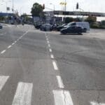 תאונת דרכים בחוצות המפרץ (צילום: יניב קרניאל)