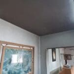 בית כנסת "פאר ישראל" בתל עמל לאחר נסיון ההצתה (צילום: עוזיאל גריצנוב)