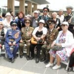 דוד מלצר, יו"ר ארגון ברית ותיקי מלחמת העולם השניה עם וטרנים (צילום: סבטלנה מלצר)