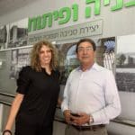 ד"ר אמיר ח'ניפס ומגי סקר (צילום: נגה כרמי)