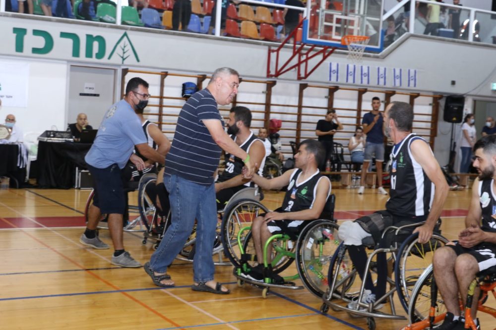 אליפות ליגה לאומית ב׳ בכדורסל נכים (צילום: דוד וולטמן)