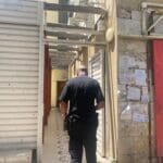 זירת ירי בדירה ברחוב נורדאו בחיפה (צילום: משטרת ישראל)