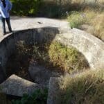 עמדת תותח נגד מטוסים (נ"מ) בריטית (באדיבות העמותה לתולדות חיפה)