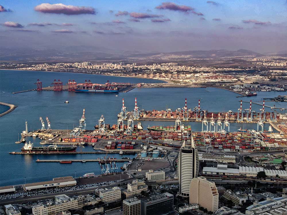 נמל חיפה • נמל המזרח (צילום: מרום בן-אריה)