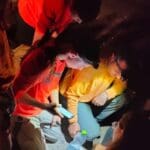 מבצע איתור וחילוץ של קבוצה גדולה של בני נוער בכרמל (צילום: יח' החילוץ גליל-כרמל)