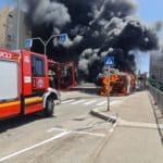 haipo news of haifa bus on fire 090921