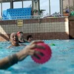 חוג התעמלות בבריכה – מגדלי אלישע (צילום: חי פה)